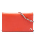 Gucci Leather Betty Wallet on Chain