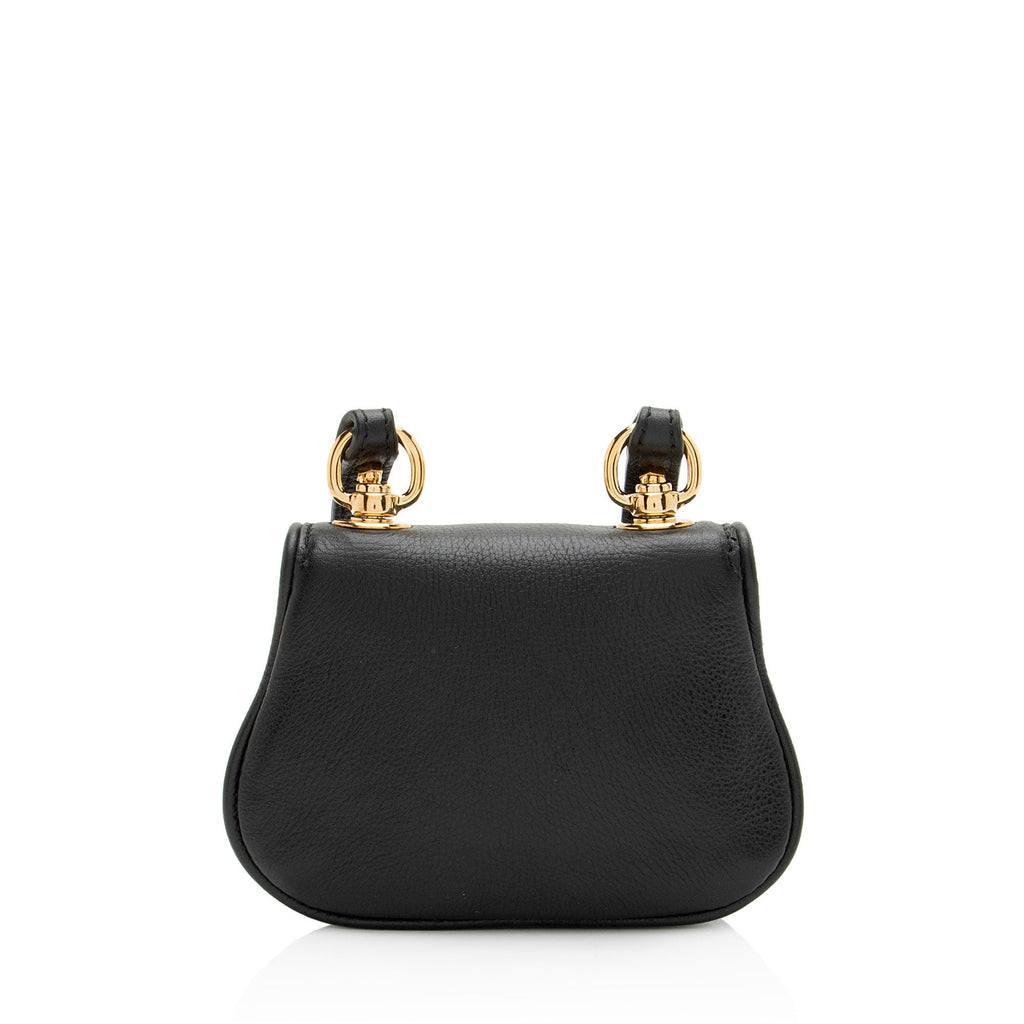 Gucci Leather Blondie Card Case on Strap
