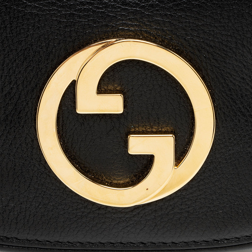 Gucci Leather Blondie Card Case on Strap