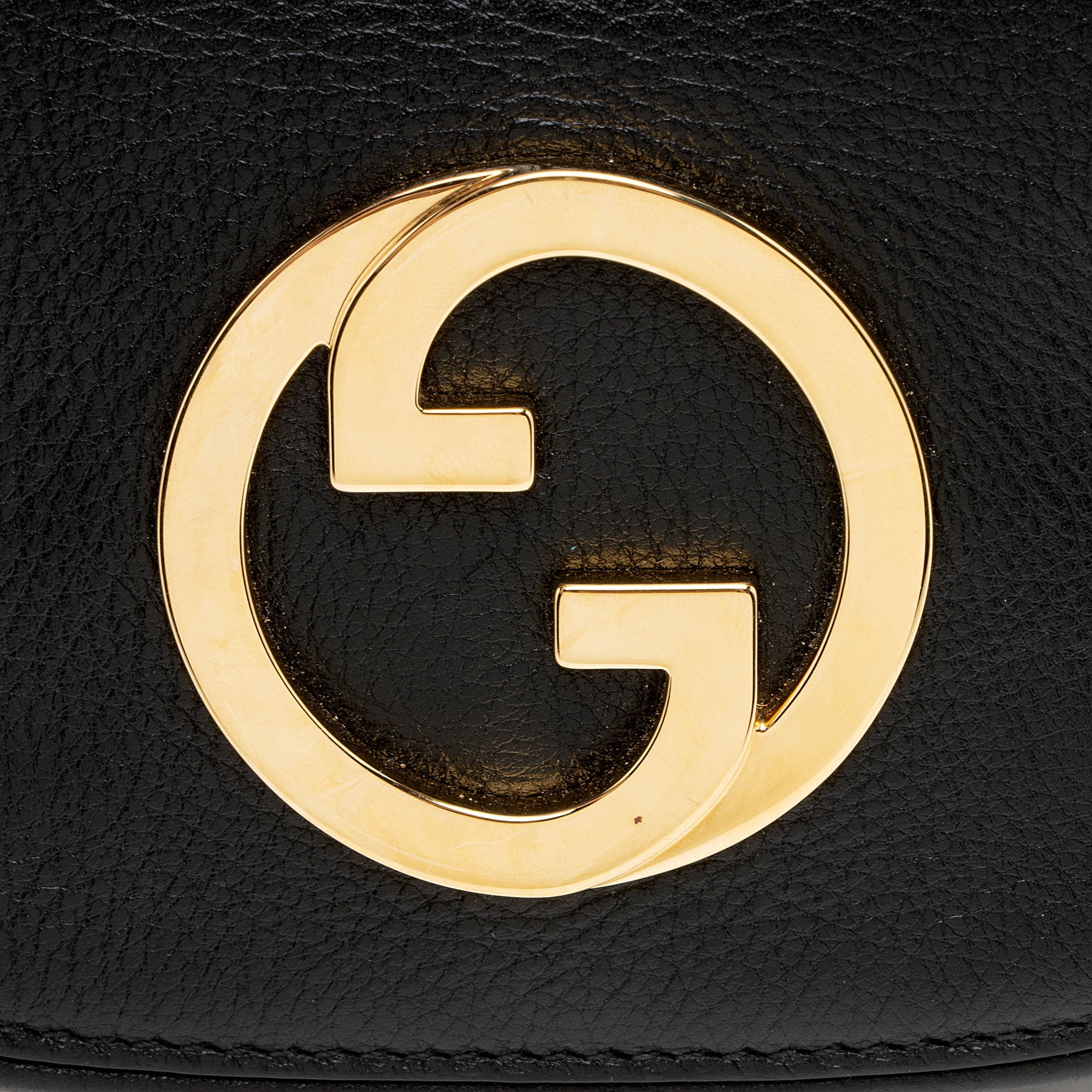 Gucci Leather Blondie Card Case on Strap