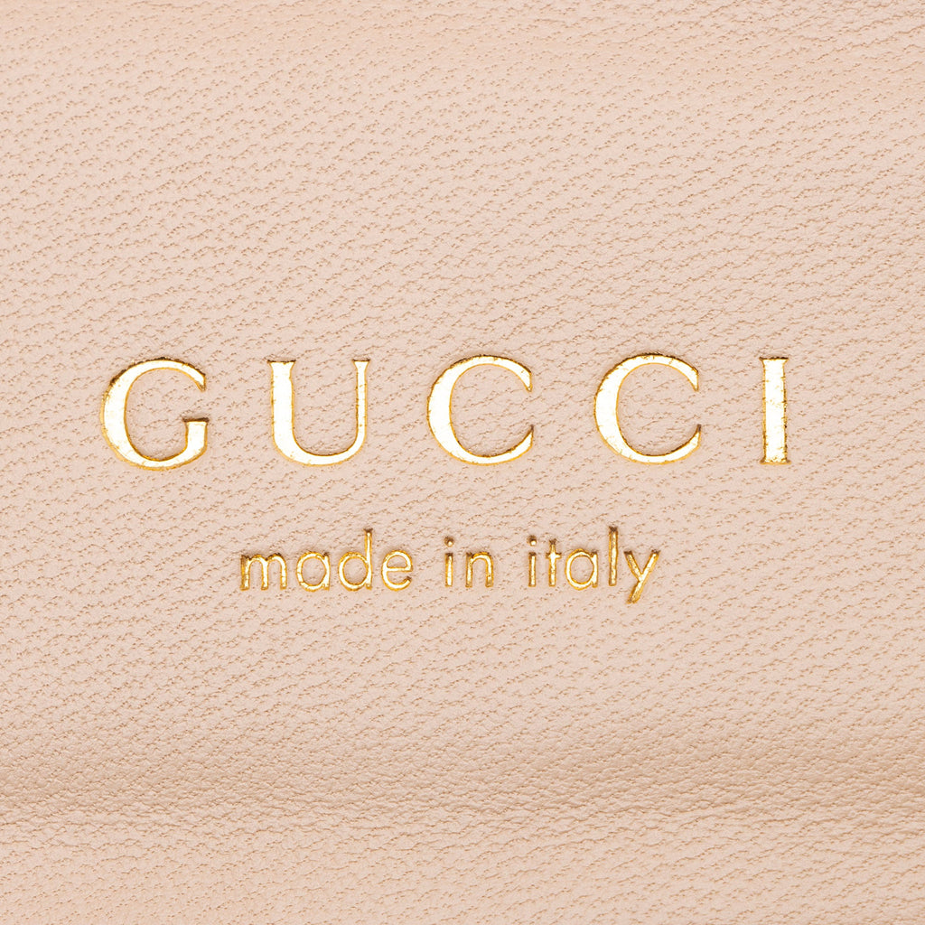 Gucci Leather Blondie T Strap Sandals - Size 7 / 37