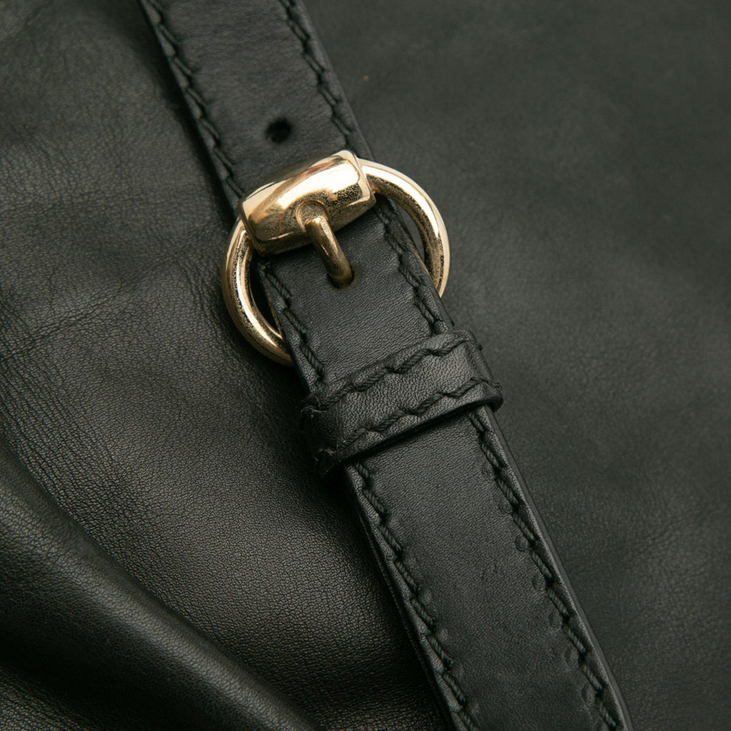 Gucci Leather Bridle Satchel
