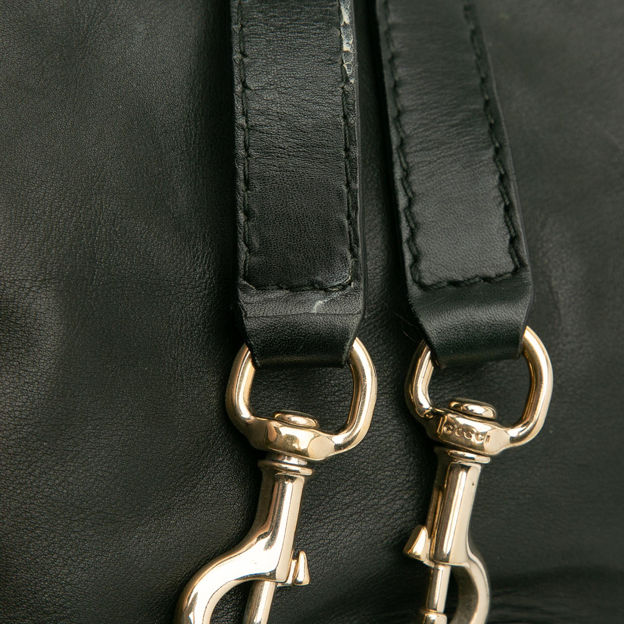 Gucci Leather Bridle Satchel