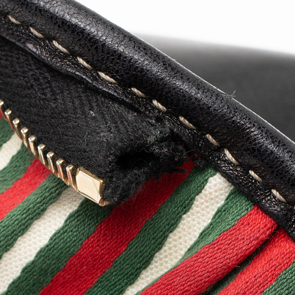 Gucci Leather Britt Messenger Bag (SHF-23050)