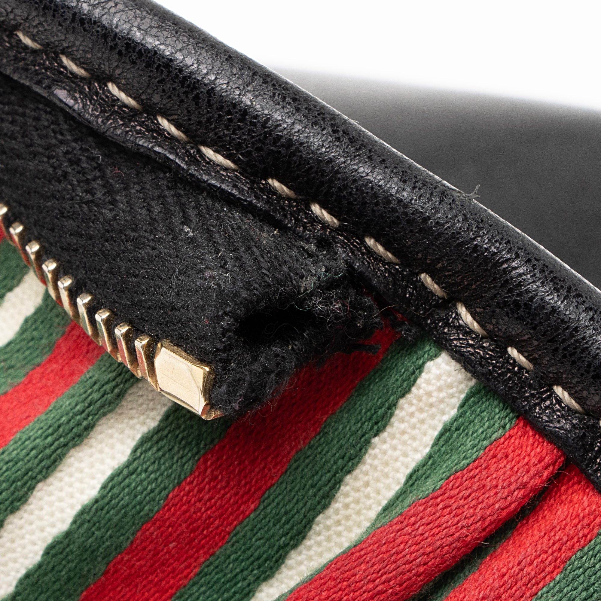 Gucci Leather Britt Messenger Bag (SHF-23050)