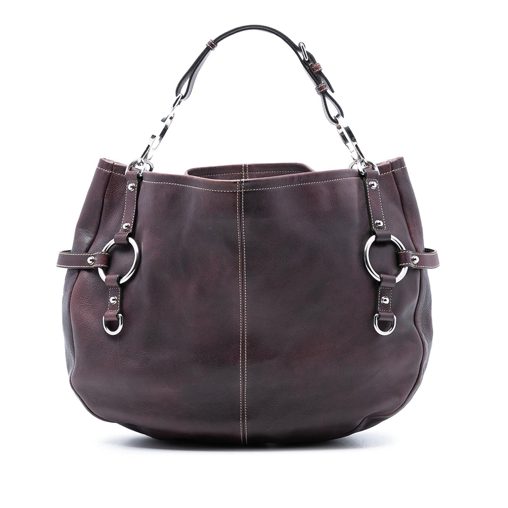 Gucci Leather Charlotte Tote