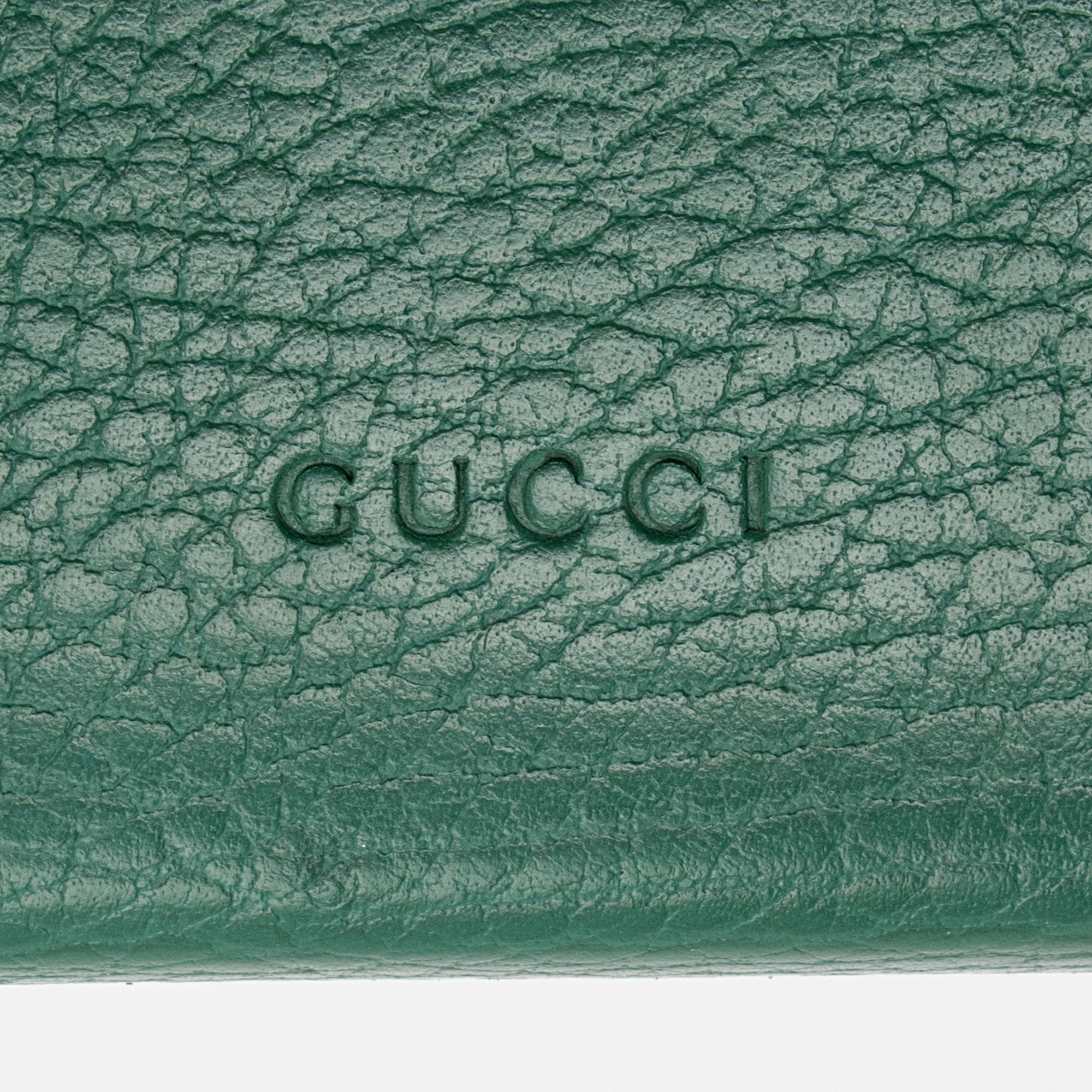 Gucci Leather Crystal Dionysus Chain Wallet (SHF-lfofdz)