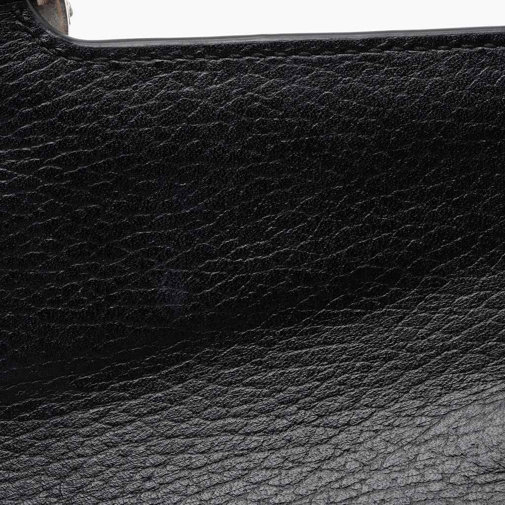 Gucci Leather Crystal Dionysus Chain Wallet