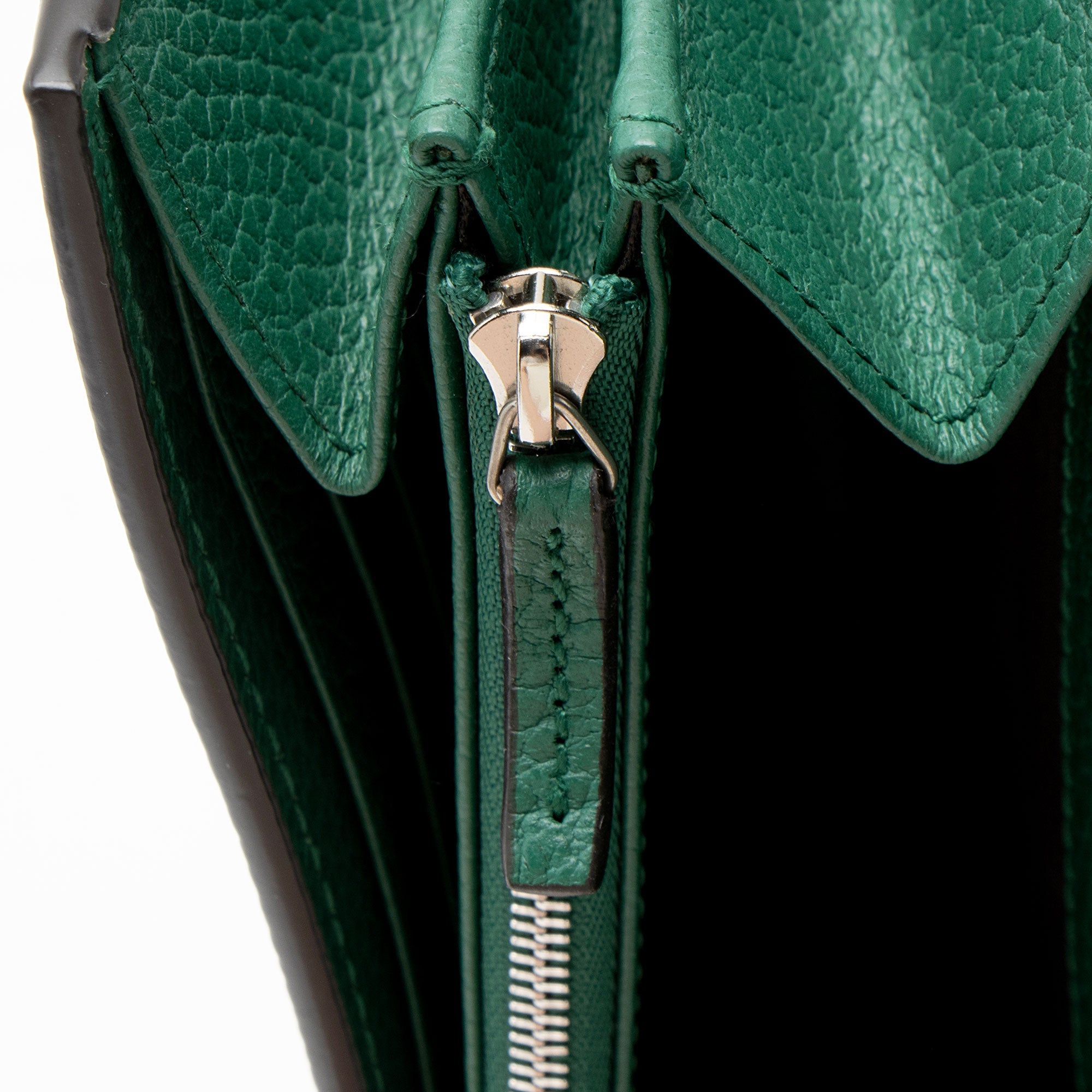 Gucci Leather Crystal Dionysus Chain Wallet