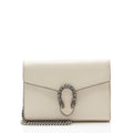 Gucci Leather Crystal Dionysus Chain Wallet