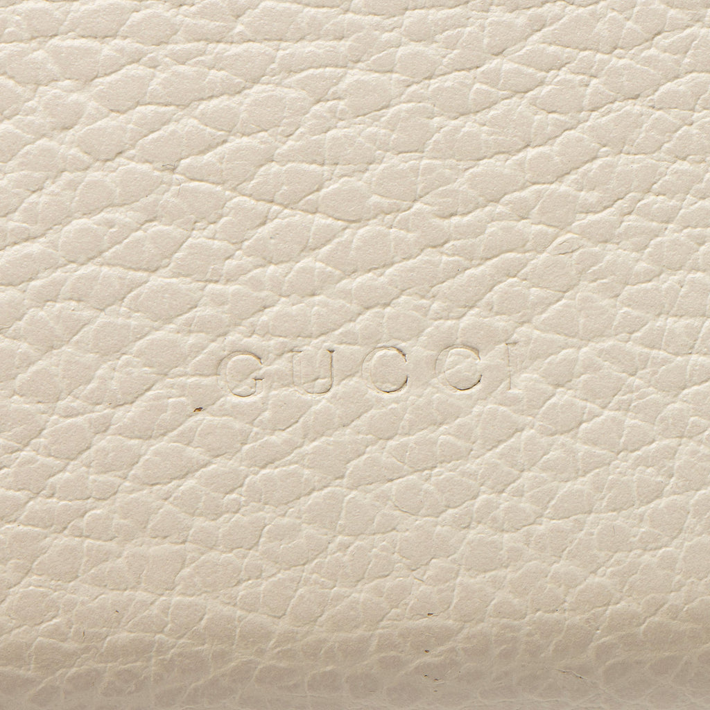 Gucci Leather Crystal Dionysus Chain Wallet
