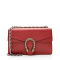 Gucci Leather Crystal Dionysus Medium Shoulder Bag