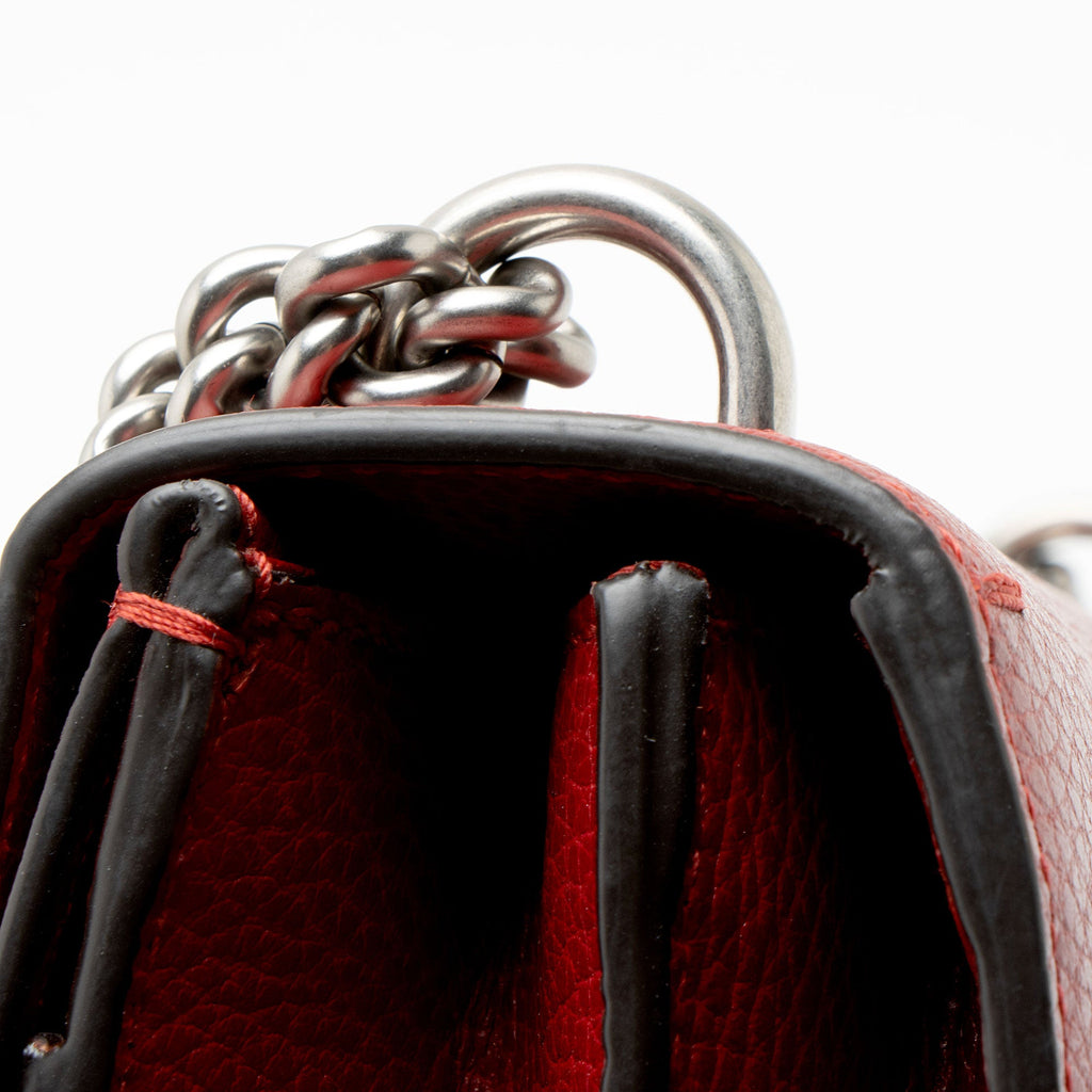Gucci Leather Crystal Dionysus Medium Shoulder Bag