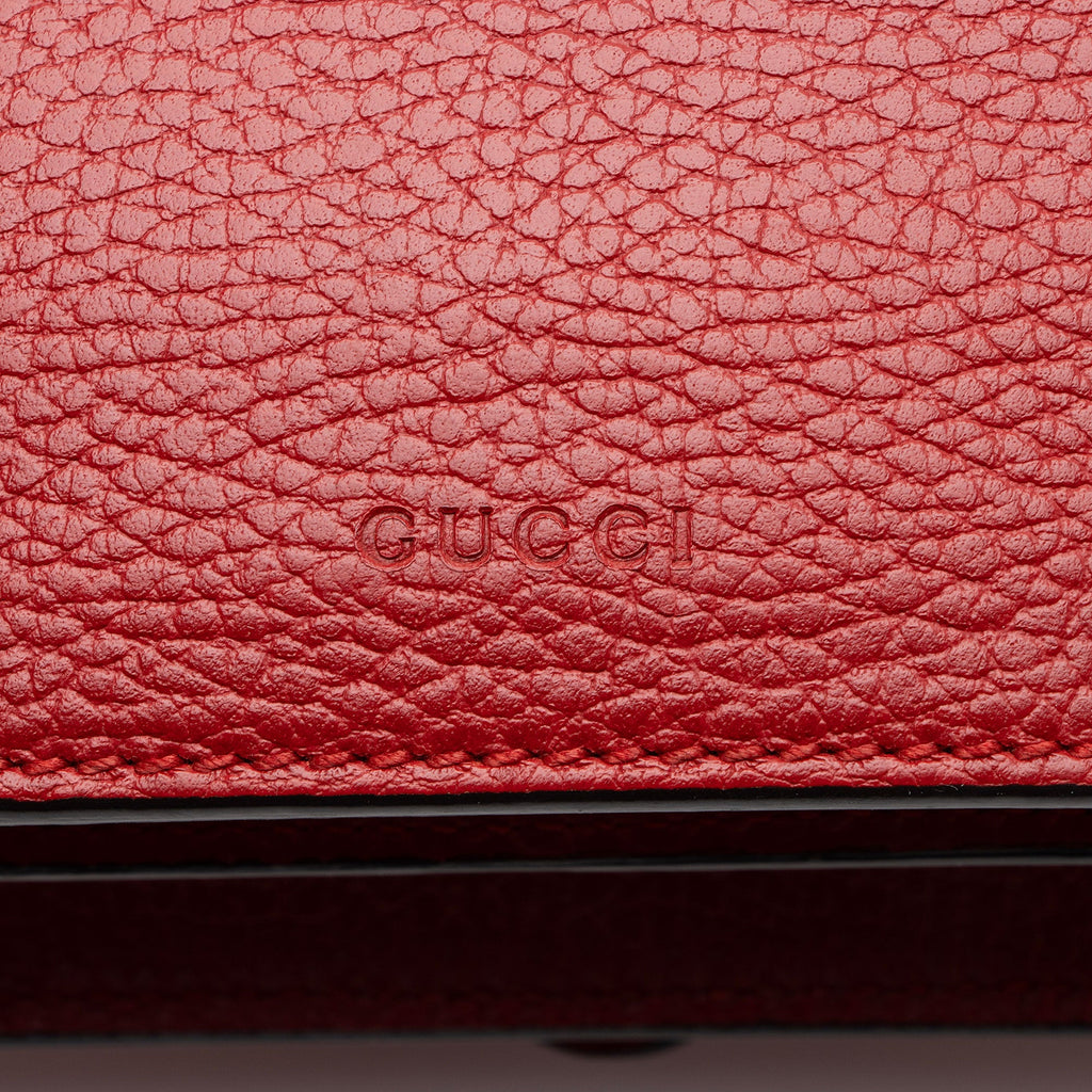 Gucci Leather Crystal Dionysus Medium Shoulder Bag