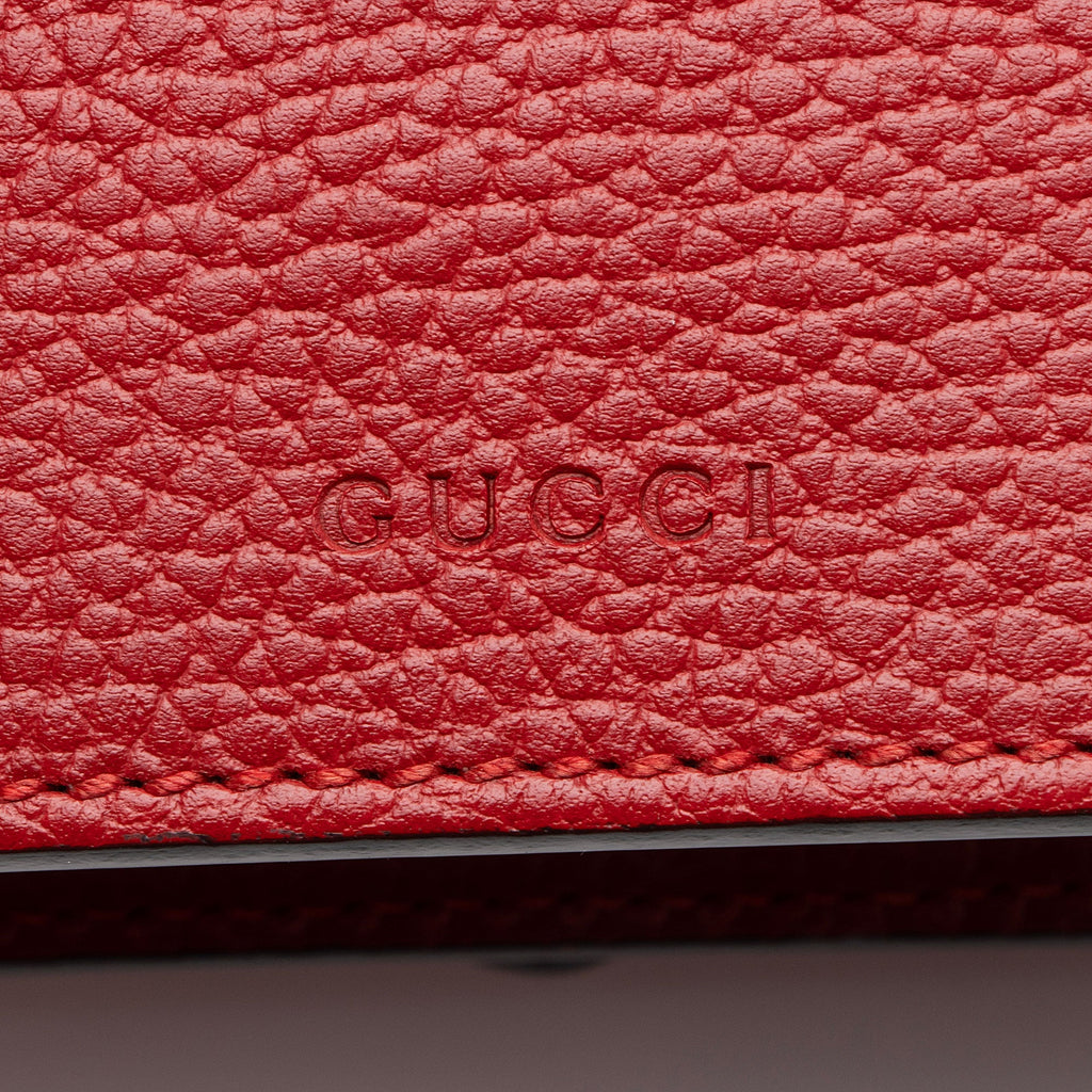 Gucci Leather Crystal Dionysus Medium Shoulder Bag