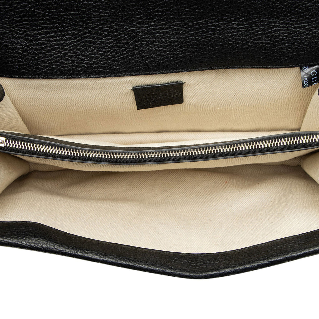 Gucci Leather Crystal Dionysus Medium Shoulder Bag
