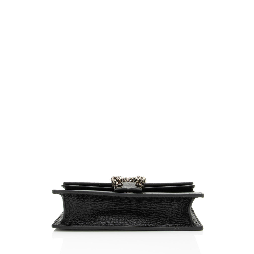 Gucci Leather Crystal Dionysus Mini Shoulder Bag