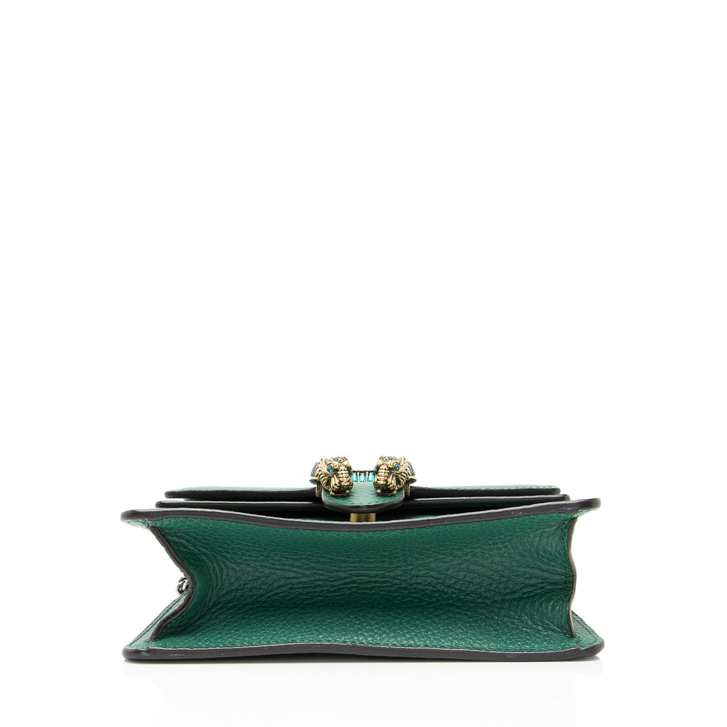 Gucci Leather Crystal Dionysus Mini Top Handle
