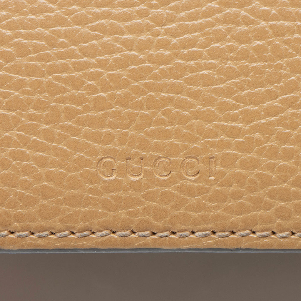 Gucci Leather Crystal Dionysus Small Top Handle