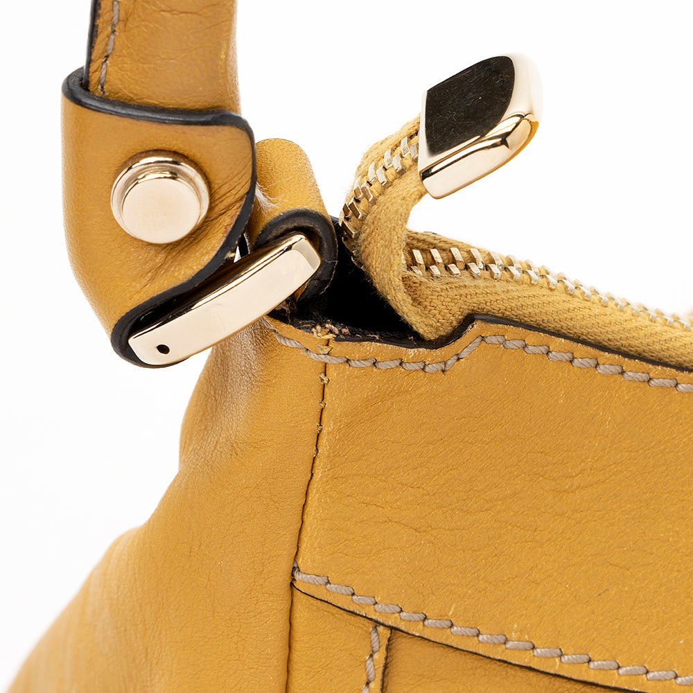 Gucci Leather D-Ring Small Hobo (SHF-19565)
