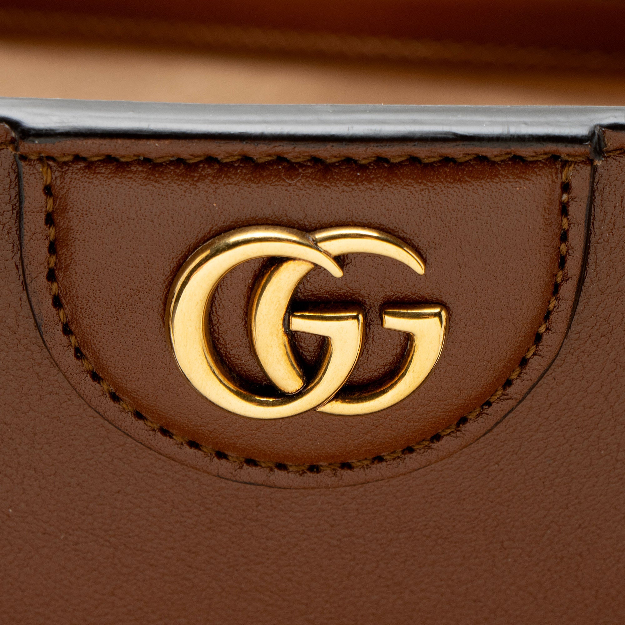 Gucci Leather Diana Oval Large Tote