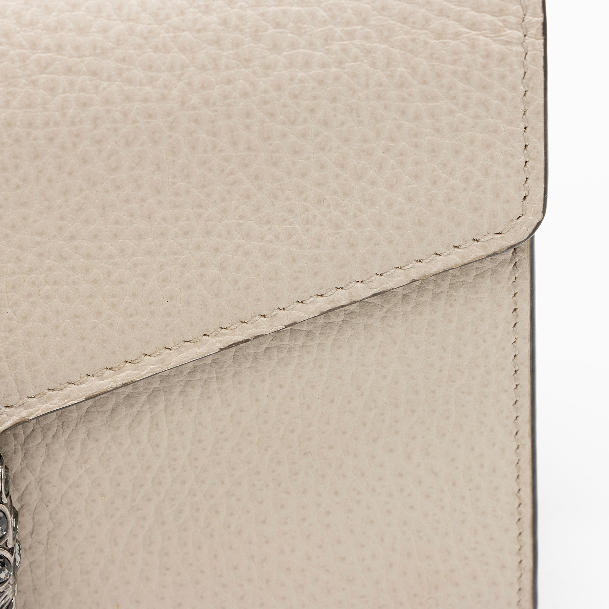 Gucci Leather Crystal Dionysus Chain Wallet (SHF-H1BZ4r)