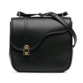 Gucci Leather Equestrian Crossbody (SHG-YHWrQK)