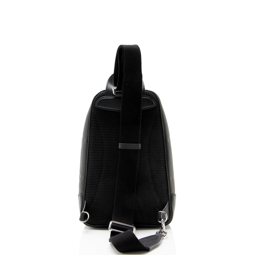 Gucci Leather GG Jumbo Sling Backpack