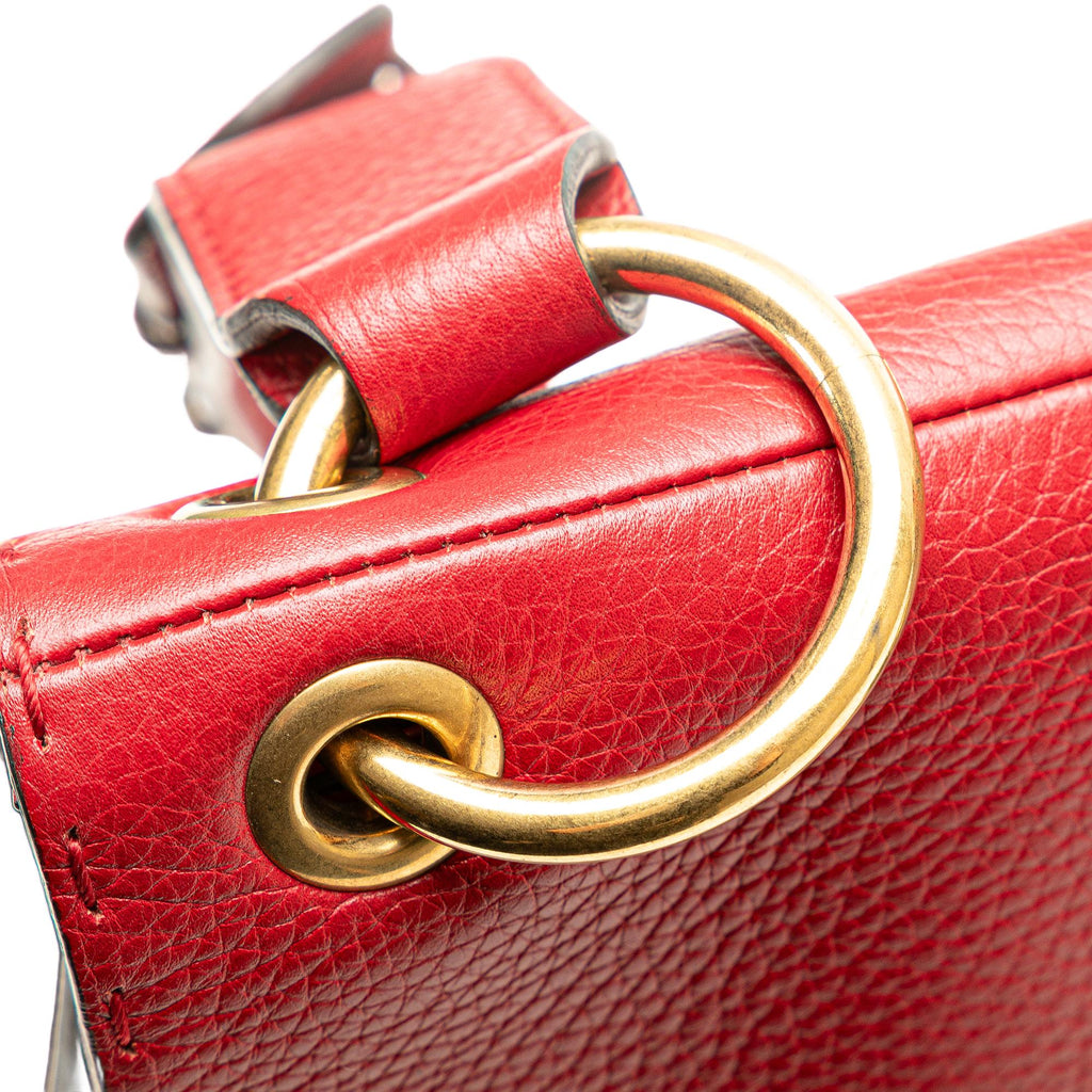 Gucci Leather GG Marmont Animalier Crossbody