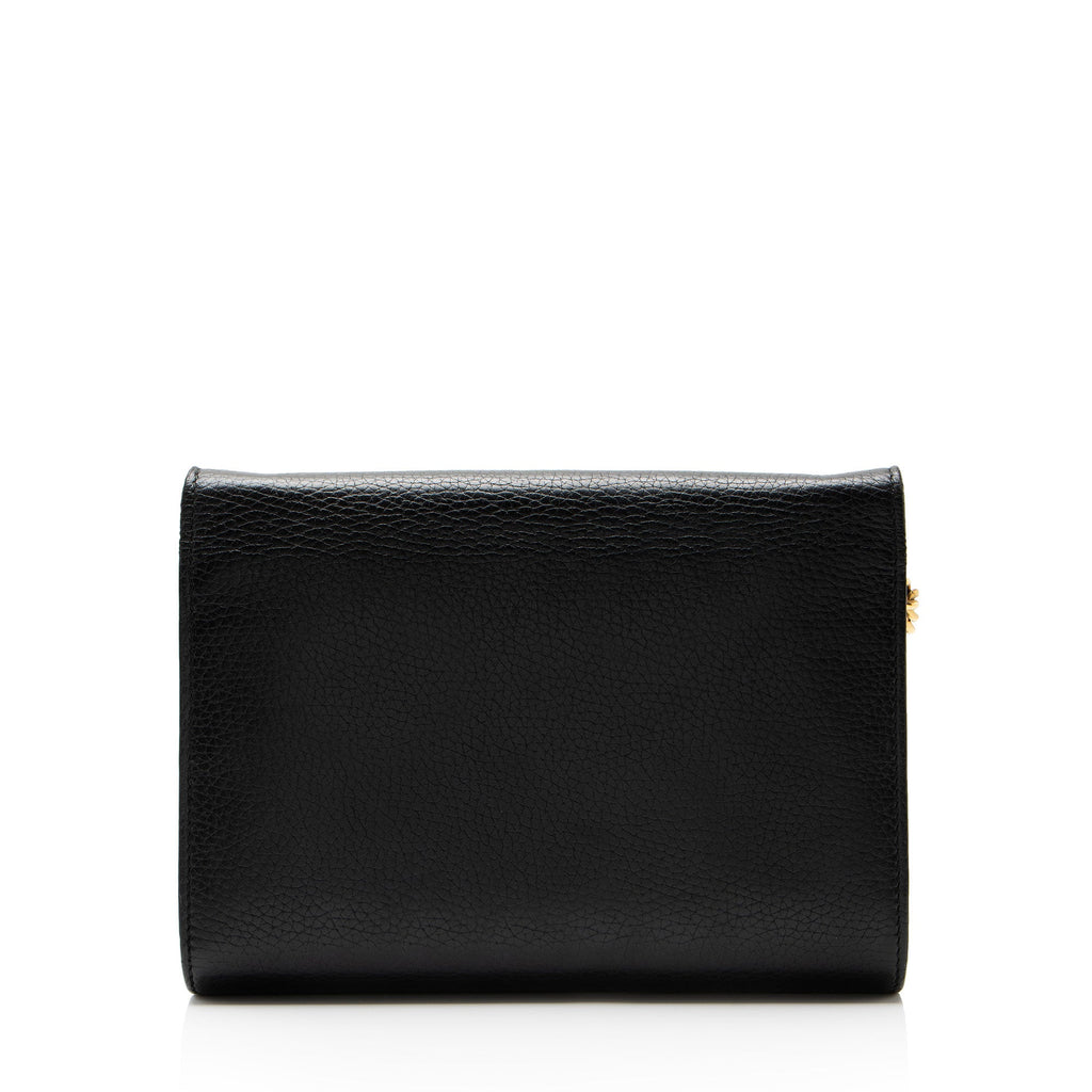 Gucci Leather GG Marmont Chain Wallet