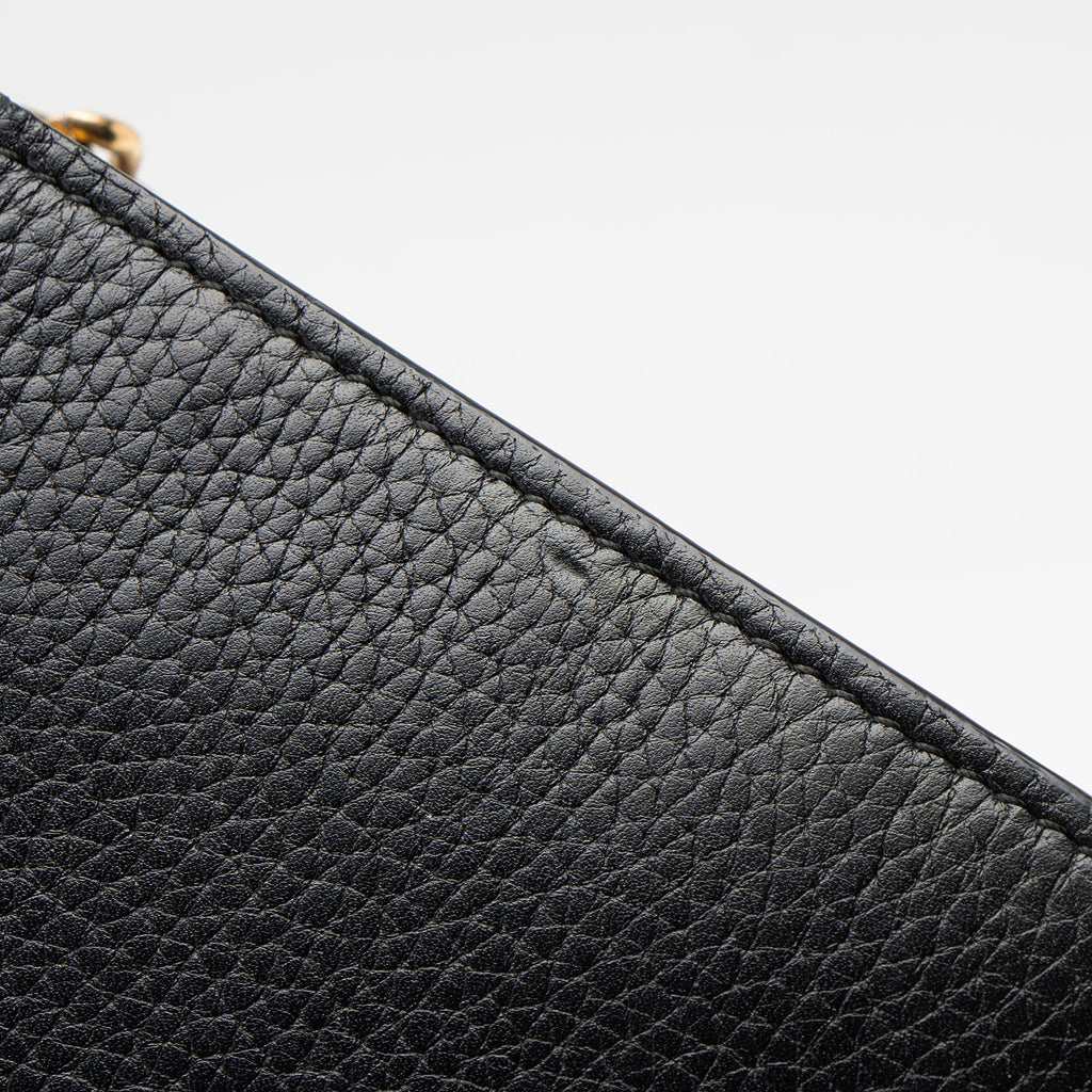 Gucci Leather GG Marmont Chain Wallet