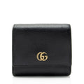 Gucci Leather GG Marmont Compact Wallet