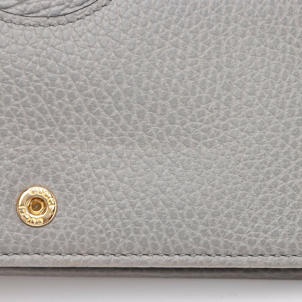 Gucci Leather GG Marmont Mini Chain Bag (SHF-xtqH5g)