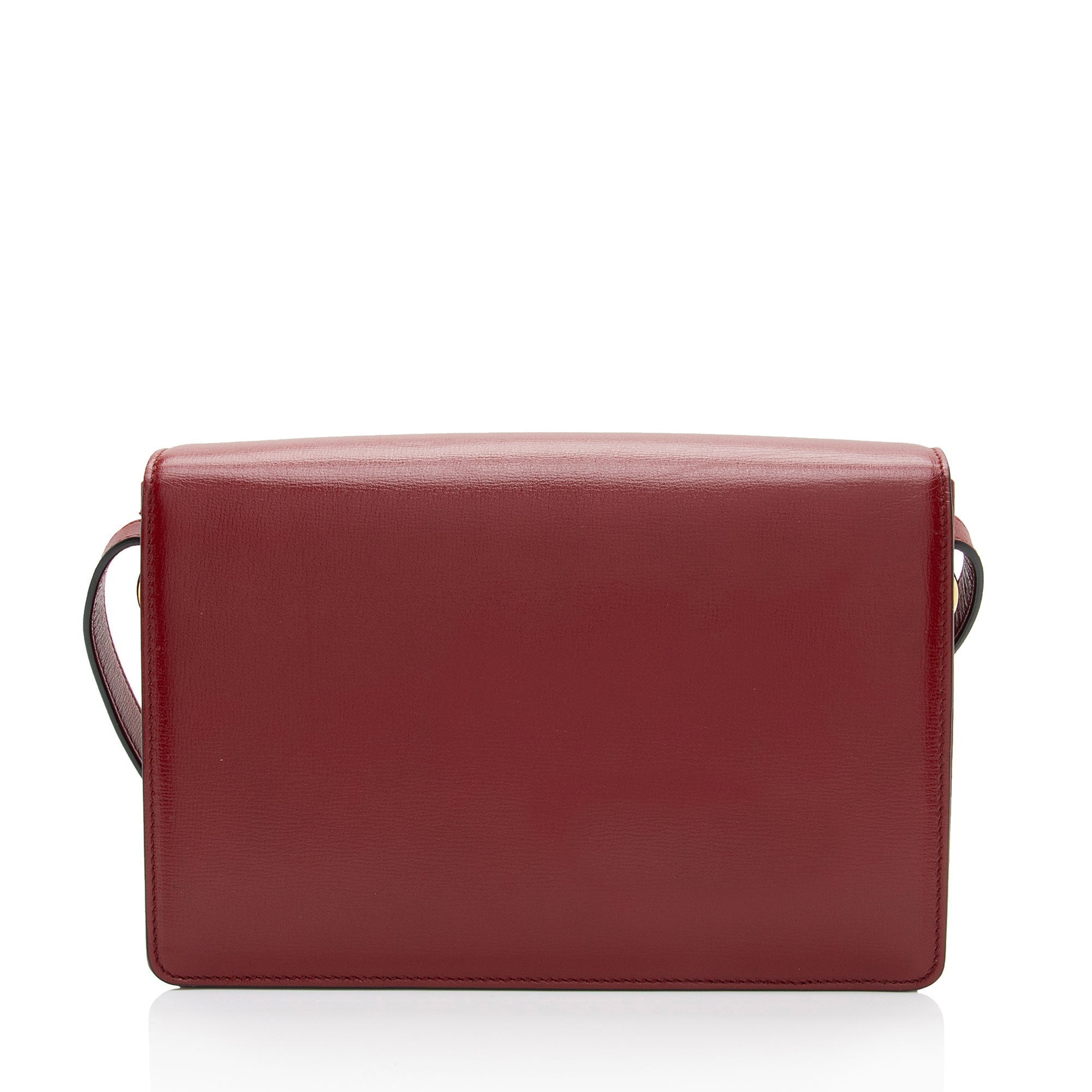 Gucci Leather GG Ring Shoulder Bag