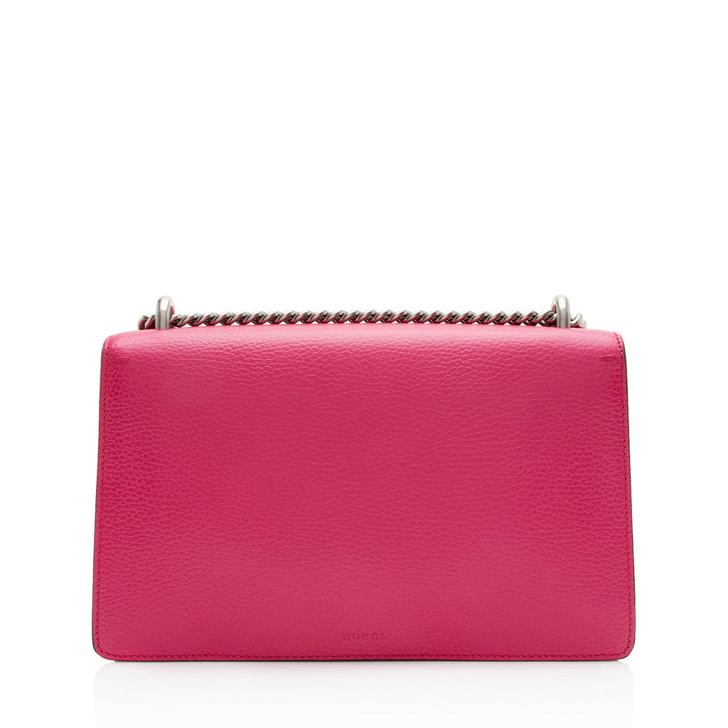 Gucci Leather Guccify Pearl Embellished Dionysus Medium Shoulder Bag