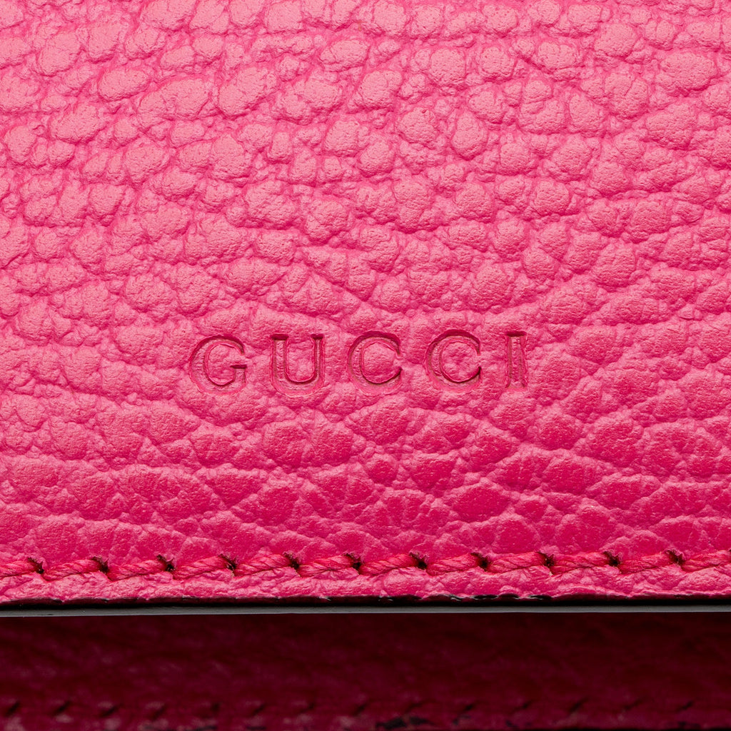 Gucci Leather Guccify Pearl Embellished Dionysus Medium Shoulder Bag