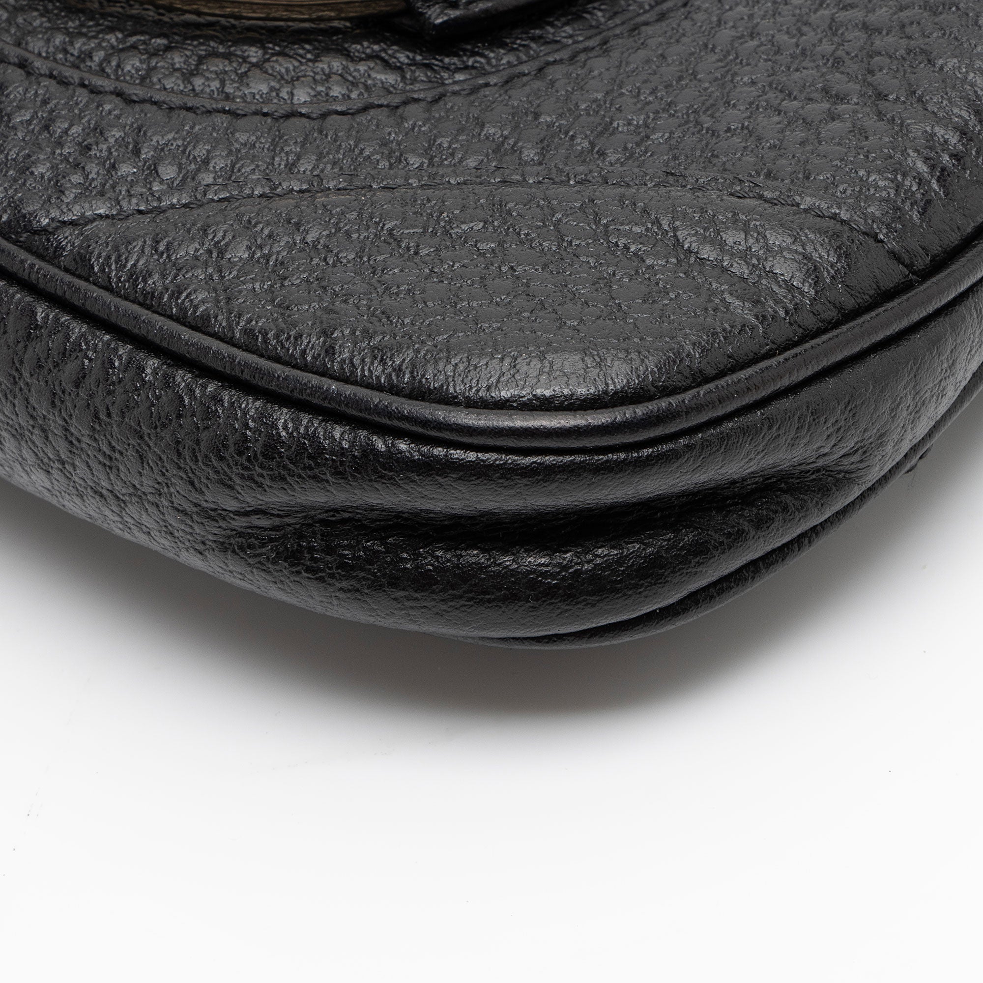 Gucci Leather Horsebit Hasler Mini Pochette