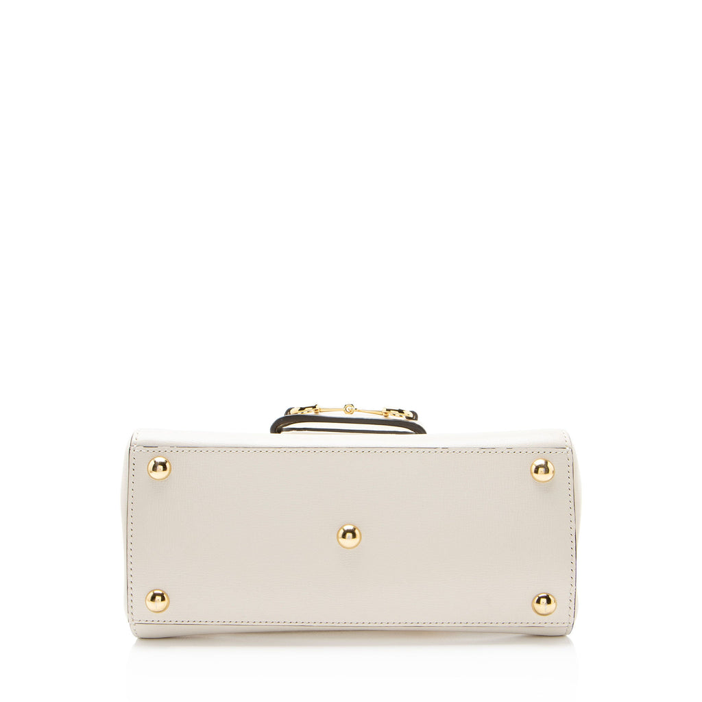 Gucci Leather Horsebit 1955 Mini Chain Top Handle