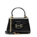 Gucci Leather Horsebit 1955 Mini Chain Top Handle