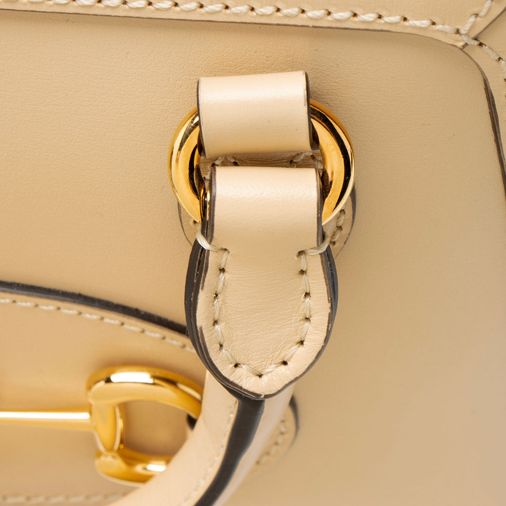Gucci Leather Horsebit 1955 Mini Satchel