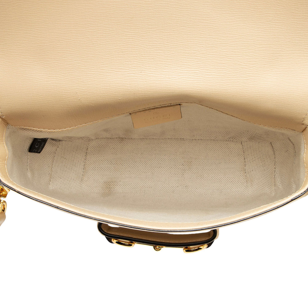 Gucci Leather Horsebit 1955 Mini Shoulder Bag