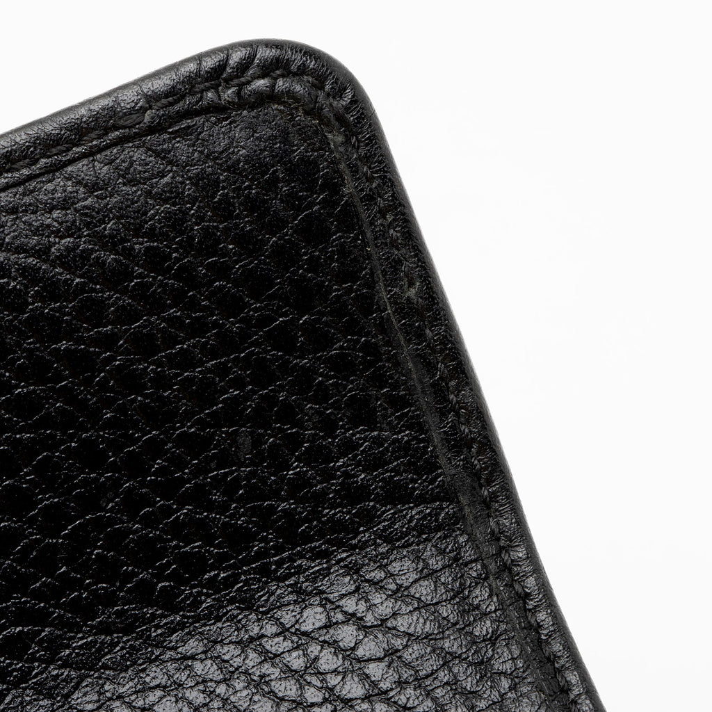 Gucci Leather Interlocking G Continental Wallet
