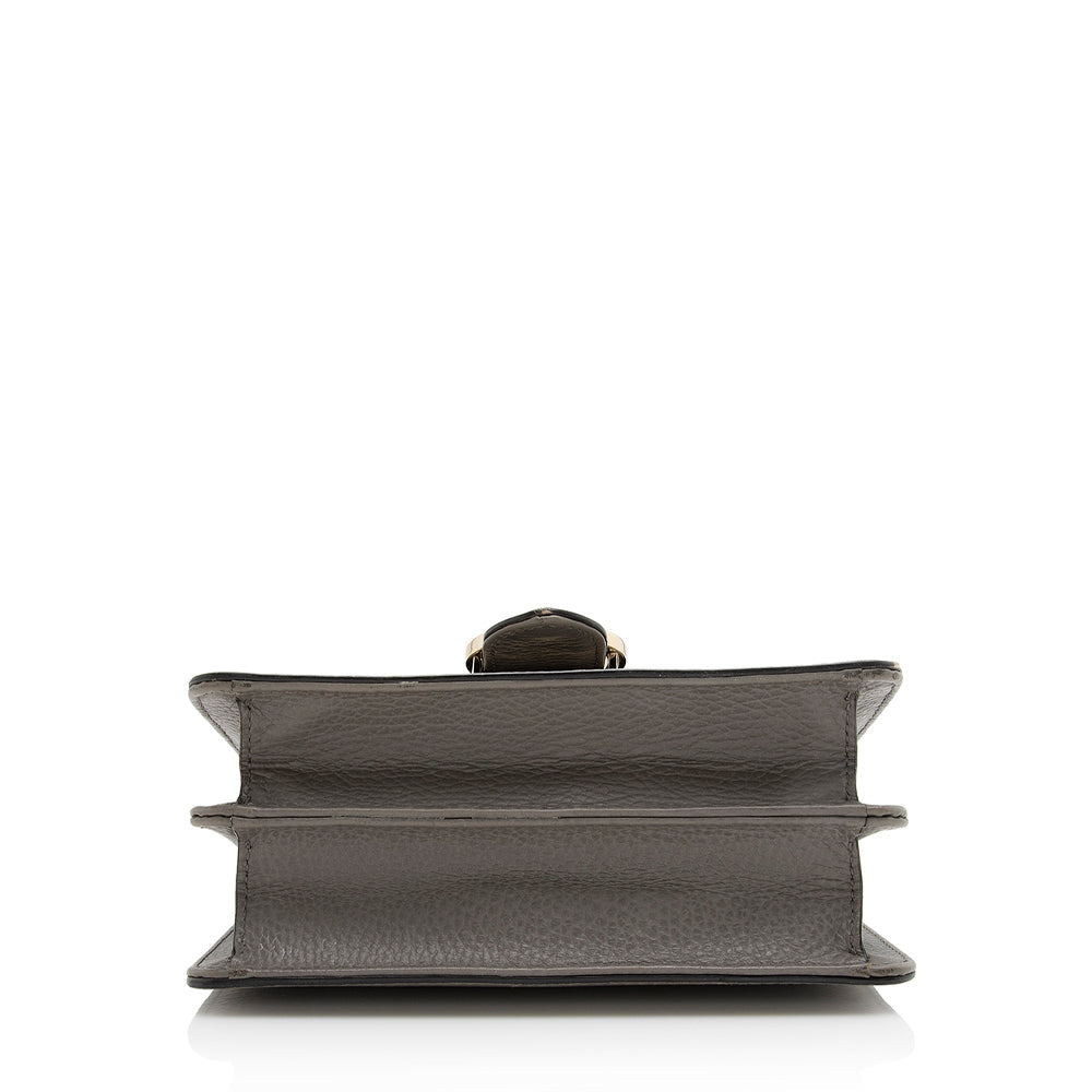 Gucci Leather Interlocking G Small Shoulder Bag (SHF-22527)