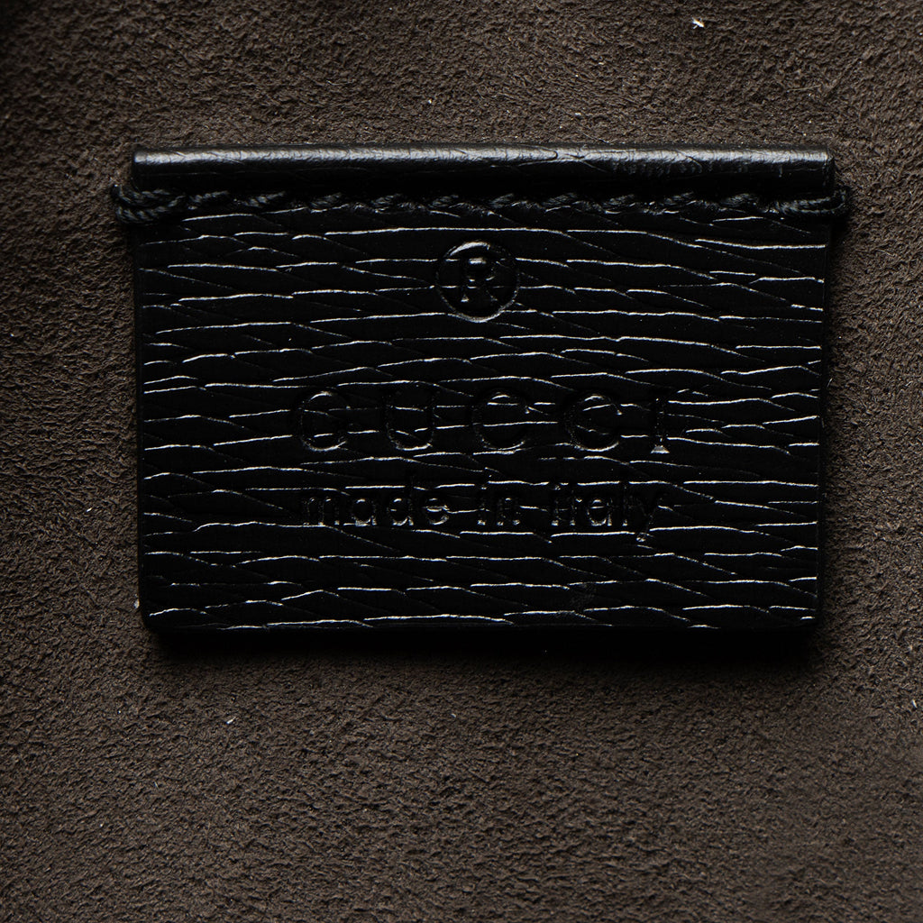 Gucci Leather Kingsnake Tote