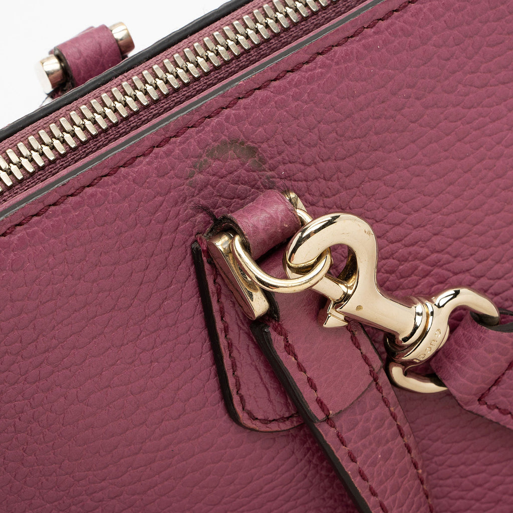 Gucci Leather Lady Dollar Satchel