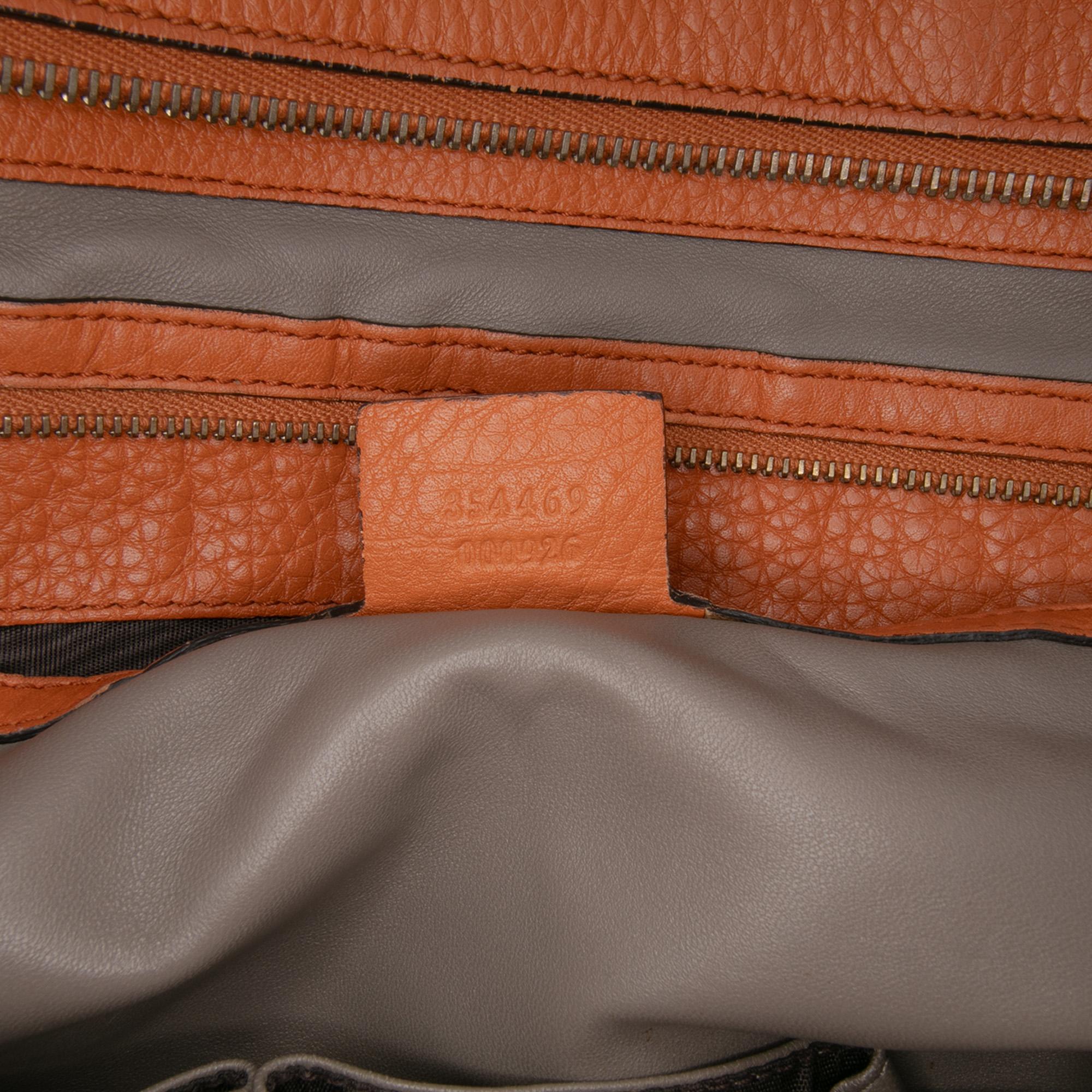 Gucci Leather Lady Tassel Top Handle Bag