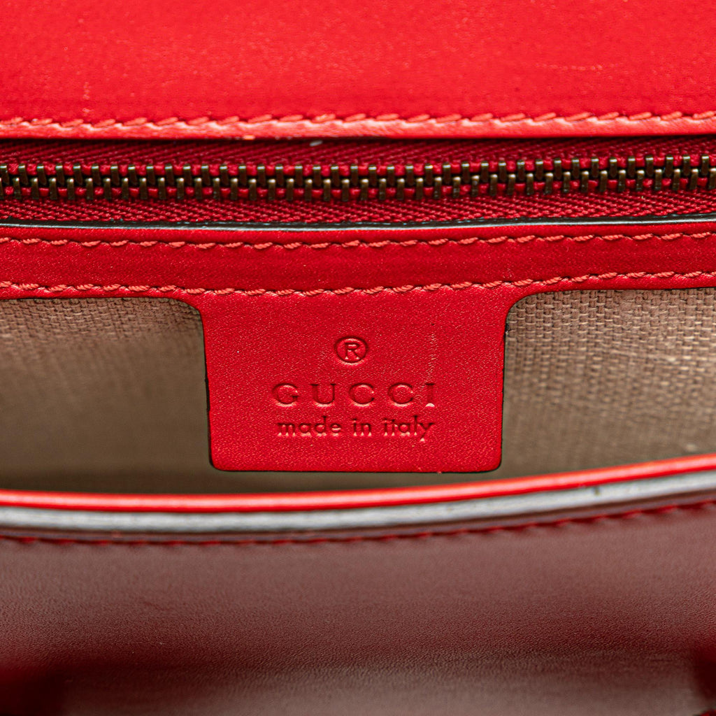 Gucci Leather Lady Web Crossbody