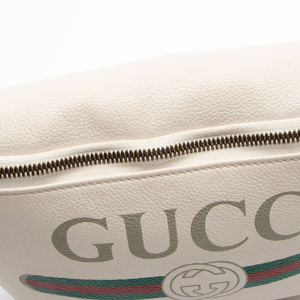 Gucci Leather Logo Belt Bag