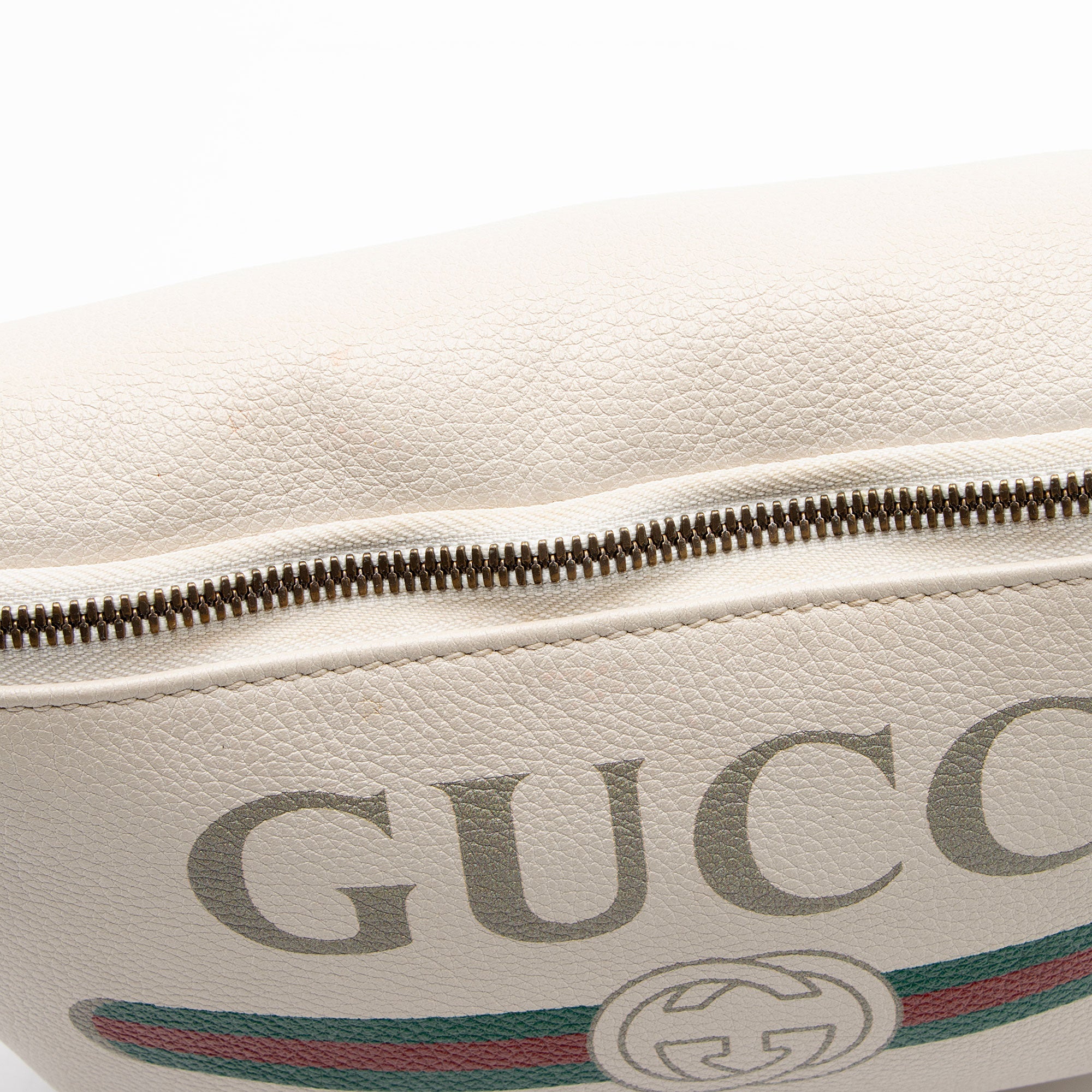 Gucci Leather Logo Belt Bag