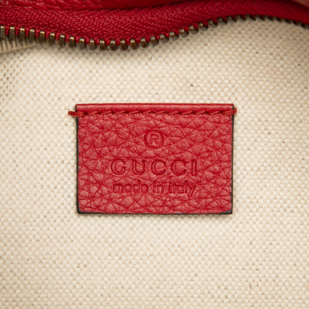 Gucci Leather Logo Belt Bag